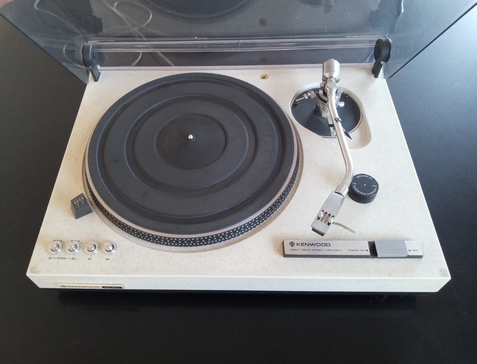 Kenwood KD550 ‘Granite’ Direct Drive Turntable eBay