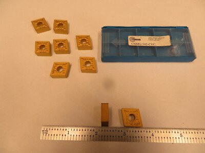 COMMAND CNMG-542-CVC HC-P25 CARBIDE INSERTS, 9 PCS
