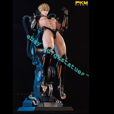 PKM Studio One PunchMan Genos Resin Statue Pre-order 1/6 Scale Two Heads Anime