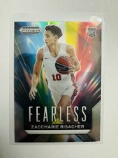 2024 Panini Prizm Draft Picks - Fearless Silver Prizm #11 Zaccharie Risacher...