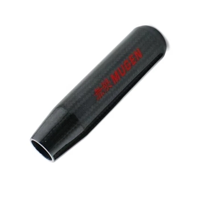 Mugen Negro Fibra de Carbono Manual 13CM Pomo de Cambio para HONDA RSX CIVIC Tipo R S2000 Foto 3 de 4