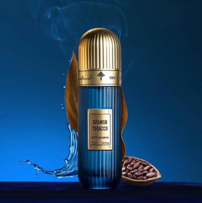 Spanish Tobacco By Ibraheem Al Qurashi Extrait De Parfum Spray New Sealed 100ML