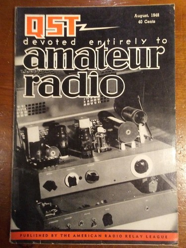 Vtg 1940 1941 1942 1943 1944 1945 1946 1947 1948 1949 QST Amateur Radio Magazine - Imagen 124 de 135