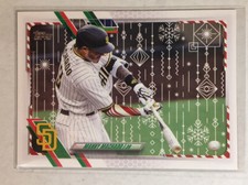 2021 Topps Holiday Manny Machado #HW153 Candy Cane Arm Code 426