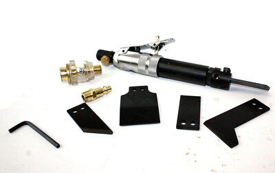#ad Pneumatic Air Scraper Kit w 5 Blades amp; Oiler Remove Gasket Paint Rust Sealer $44.99