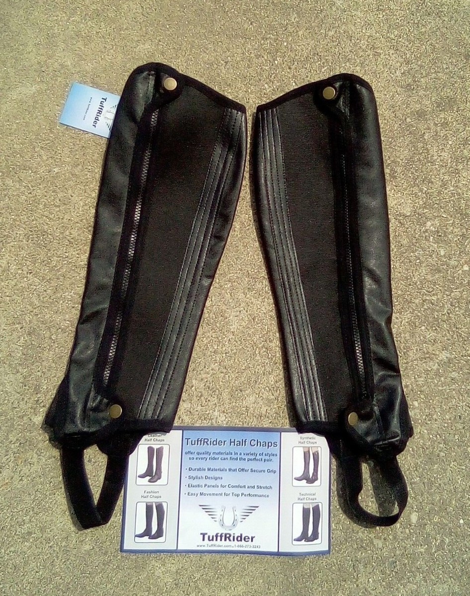 TuffRider Ladies Belmont Plus Leather Half Chaps at Tractor Supply Co