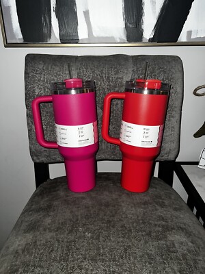 Stanley Valentine's Day Target Red & Pink Cosmo Tumbler 40 Oz (Target  Exclusive) | eBay