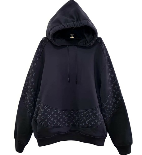 Virgil Abloh Monogram Circle Cut Hoodie 