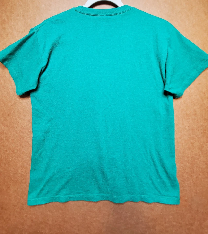 Volcom Mens T-shirt Medium Green Volcom Graphic Short Sleeve Cotton Blend - Image 4 of 4