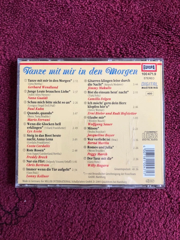 Tanze mit mir in den Morgen mit Peggy March; Paul Kuhn; Costa Cordalis usw... - Bild 2 von 2