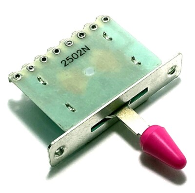 5-Way Alpha 2502N Guitar Pickup Selector Blade Switch, 2 Humbucker