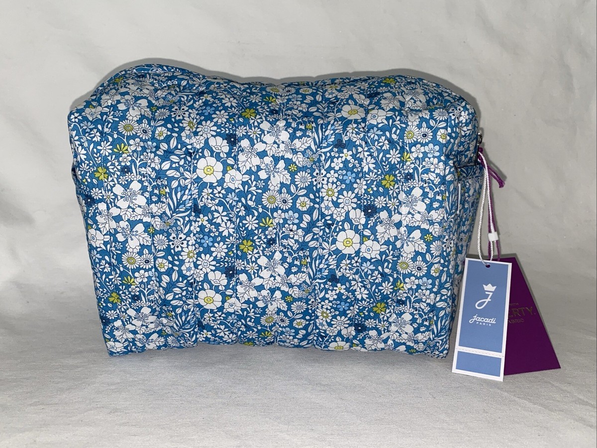 Jacadi Paris TROUSSE LIBERTY PETITE BALADE TOILETRY BAG KIT BLUE