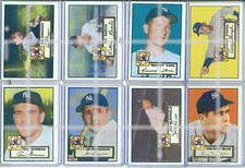 1952 Topps M&A  Baseball Cards New York Yankee Team Set 107  Different See scans