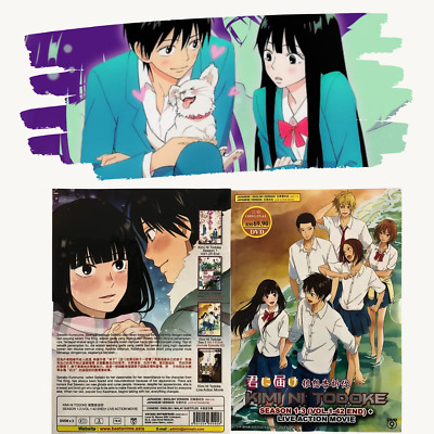 DVD Anime Kimi Ni Todoke S1-3 (1-42 End) + Live Action Movie Eng Sub Free Ship