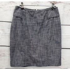 Women's Banana Republic Short Navy Blue Pencil Skirt Office Wear Size 4