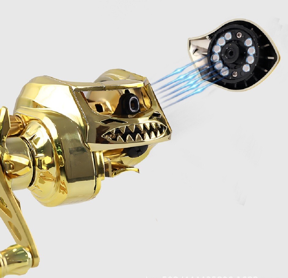 New Gold Right Hand Baitcasting Fishing Reel Lightweight Baitcaster 18+1 BB  | eBay