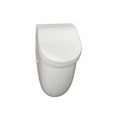 Vitra Mona Urinal-E mit Deckel weiß Wassezulauf von hinten Urinalbecken Pissoir