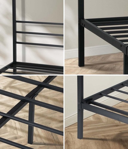 NNEED Metal Canopy Bed Frame Queen Size Platform - 第 9/9 張圖片