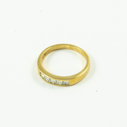 Demi Alliance pour femme en Or Jaune 18 carats - Picture 2 of 8