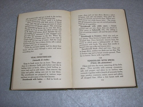 Antique Italian Cook Book The Art of Eating Well Cuisine Recipes Gentile 1919 - Picture 14 of 19