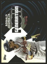 2022 Topps #GN-33 Ronald Acuña Jr. Generation Now
