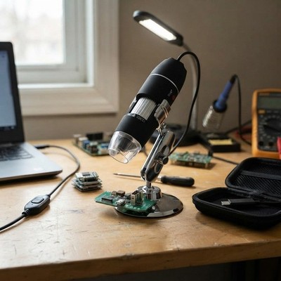 40-1000X USB Digital Mikroskop - Ideal für Insekten, Münzen und mehr