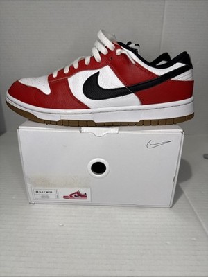 Nike Dunk By You Low Chicago FN0569-900 University Red Black White Men s 9.5
