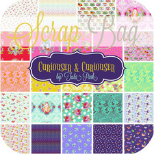 Tula Pink Curiouser Scrap Bag - 2 Yards DIY Quilt Fabric by Free Spirit