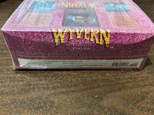 Wyvern Limited Edition Booster Box - Factory Sealed - Rare CCG- WH - Picture 4 of 4