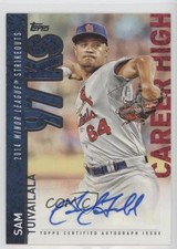 2015 Topps Career High Auto Sam Tuivailala #CH-ST Auto bn5