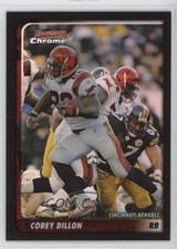2003 Bowman Chrome Refractor /500 Corey Dillon #52 14md