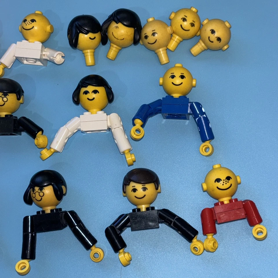 Vintage LEGO Homemaker Minifigure Lot Classic 1970s Large-Scale Figures Fabuland - Image 3 of 4