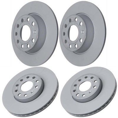 SET-ZCZ600322120-D Zimmermann 4-Wheel Set Brake Discs Front & Rear  for VW Jetta