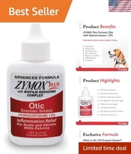 Advanced Formula Pet Ear Solution: Soothing & Natural Relief for All Life Stages