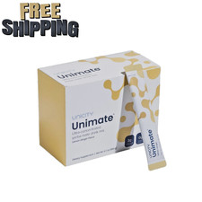 Unicity Unimate Lemon Ginger Drink Mix Stick Packs Energy Focus 30 Sachets