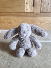 Rare Jellycat - Baby Beige Bashful Bunny - Retired Rabbit soft plush tiny brown