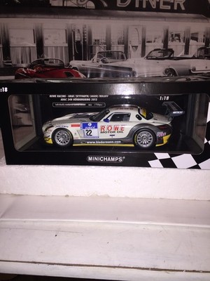 Minichamps 2012 MERCEDES BENZ SLS GT3 GRAF 24H NURBURGRING 1:18*New Stock!