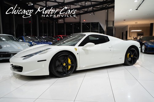 2013 Ferrari 458 Spider Racing Seats Carbon Driver Zone LOW Miles TONS of