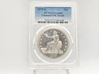 1875-S PCGS UNC Details Trade Dollar **EXCELLENT EYE APPEAL** 85408