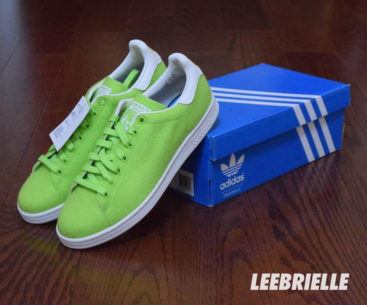 Pharrell‎ Williams x Adidas Stan Smith Tennis Pack Green Size 8 adidas Pharrell Williams x Stan Smith Green for Sale  main image 3