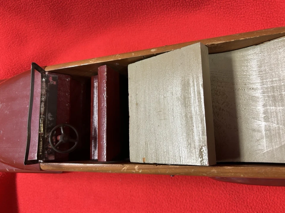 Chrysler de juguete Buddy L madera ciudad y campo convertible años 40 Foto 3 de 4