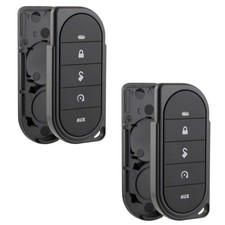 2 Remote Shell Case Pad Replacement No Electronics For Viper Aftermarket (7656V)