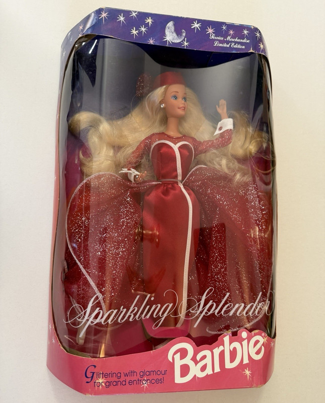VintageMattel Barbie Sparkling Splendor Limited Edition 1993 MPN 10994 12in