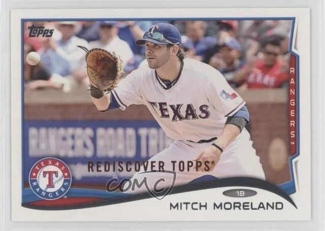 2017 Topps Rediscover Topps Buybacks Red Mitch Moreland #2014-94 6ns