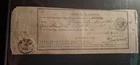 1857 Recepisse 30 Centes Padova n. Wien KW 1.000, -!