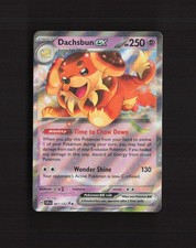 067 142 pokemon card Dachsbun ex 067/142 - Stellar Crown Lot Razor Fin 20 Carta Pokémon Dachsbun Ex 067/142