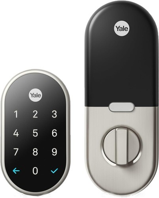 #ad Google Nest x Yale Lock Smart Lock for Keyless Entry Satin Nickel $149.00