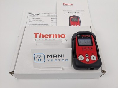 Thermo Scientific RadEye G-10 Gammastrahlungsdosisrate Vermessungsmessgerät...