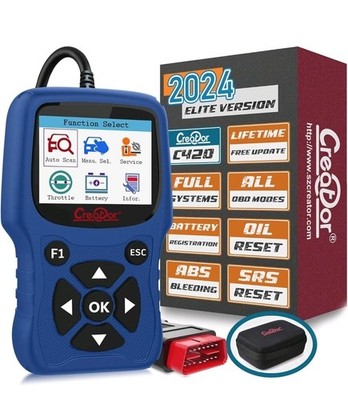 Creator C420 OBD2 Codeleser passend für BMW Mini EPB ABS SRS DPF Ölrücksteller Multi S