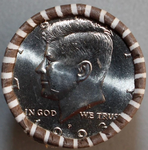 1993 P Kennedy BU Half Dollar 20 Coin BWR Roll Unopened 50 Cents Bank Wrap H/H